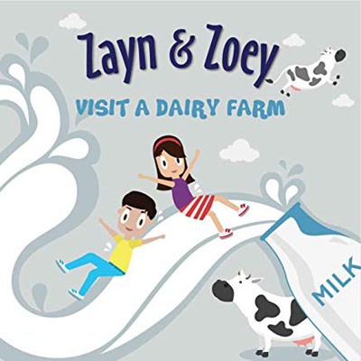 Zayn & Zoey Visit Dairy Farm
